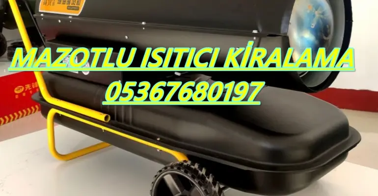 Çankırı-Trabzon-Isparta-Konya MAZOTLU ISIMAK KİRALAMA