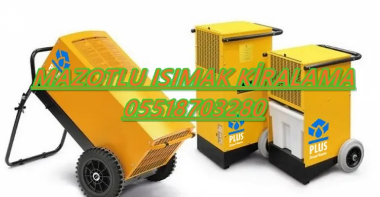 MAZOTLU ISITICI KİRALAMA Edirne-Niğde-Konya-Sinop