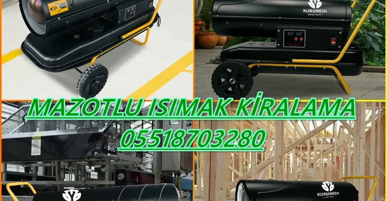 MAZOTLU ISITICI KİRALAMA Manisa-Bingöl-Şanlıurfa-Tekirdağ