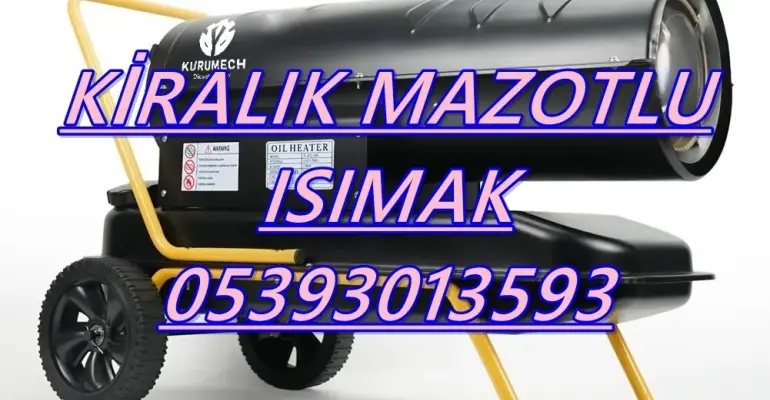 Kiralık Sel Hasarı Nem Kurutma Makinesi Kiralama