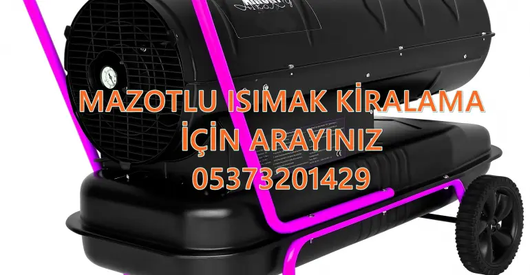 Kiralık Su Baskını Sonrası Geniş Alan Kurutma Makinesi Kiralama