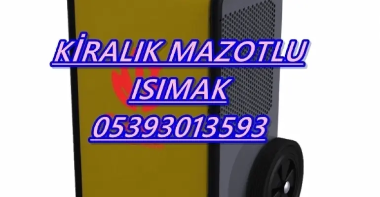 Kiralık Su Hasarı Sonrası Nem Kurutma Sistemi Kiralama