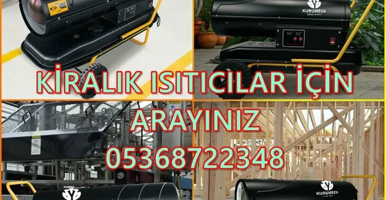 Kiralık Taşınabilir Nem Kurutma Makinesi Kiralama